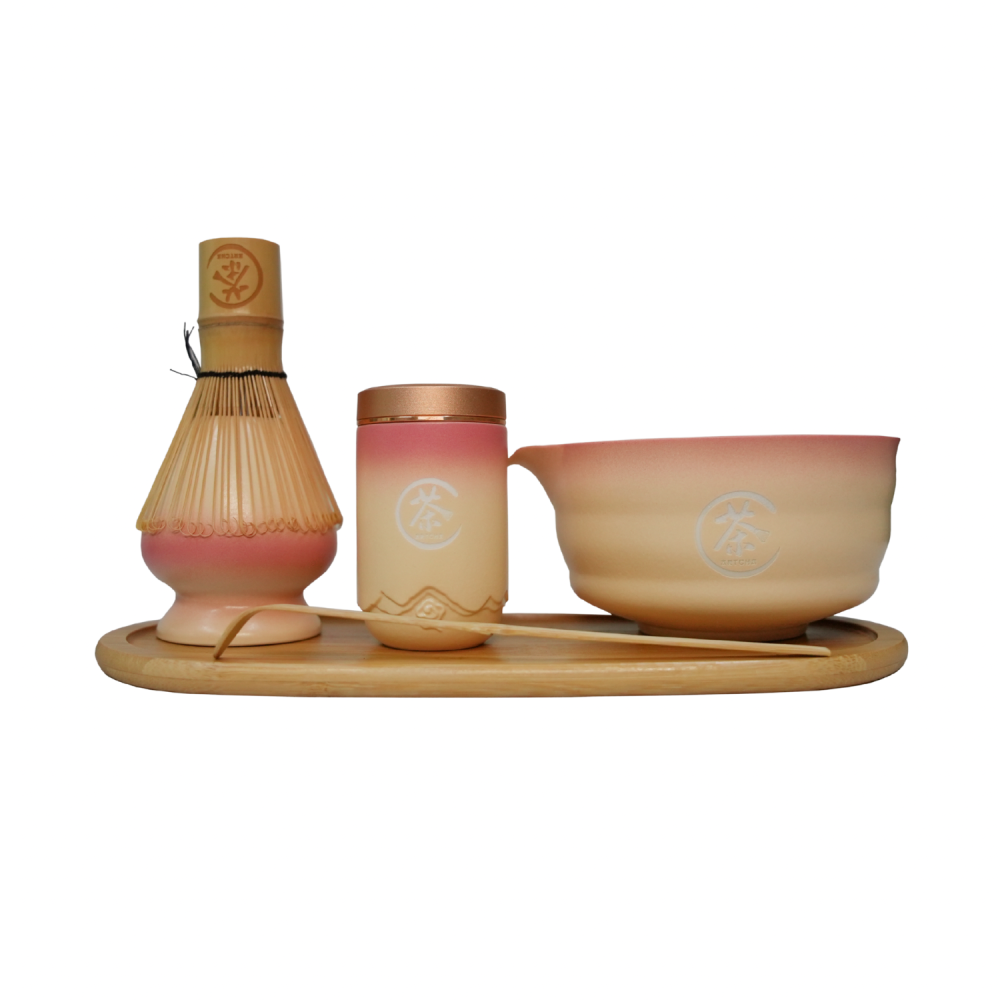 Premium Matcha Set | Pink