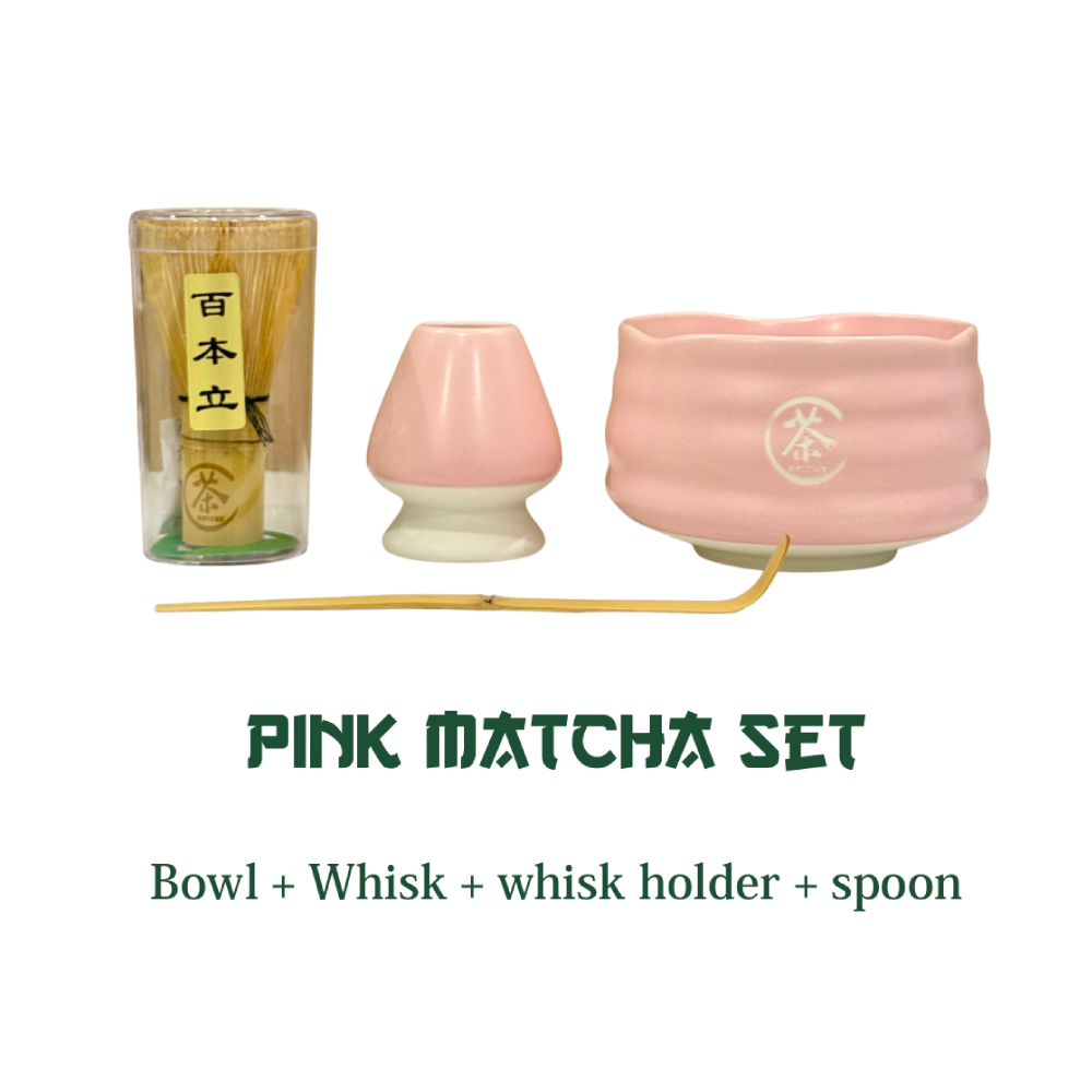Pink Matcha Set