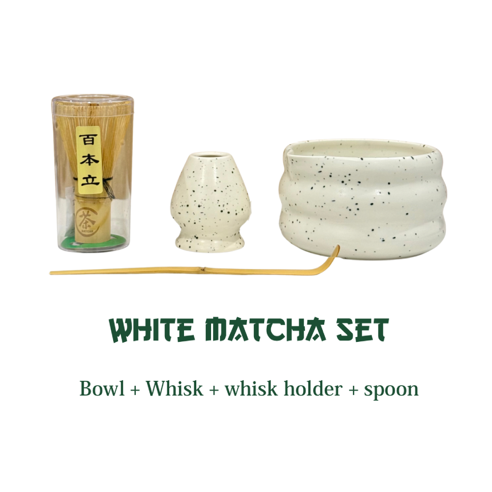 White Matcha Set